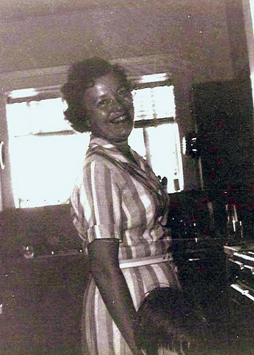 Mom in a kitchen
