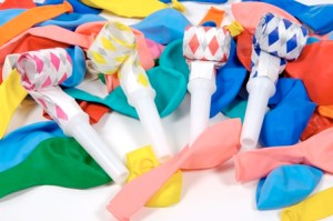 Birthday ColorfulNoiseMakers