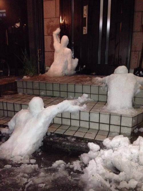 great idea for snowmen