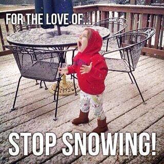 Stop snowing